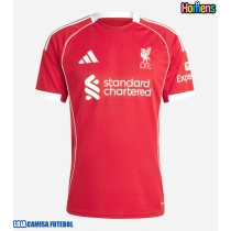 Camisa de Futebol Liverpool Virgil van Dijk #4 Equipamento Principal 2025-26 Manga Curta